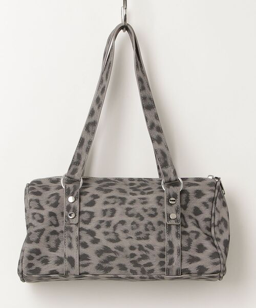 mindseeker girls(マインドシーカーガールズ)の「Rhinestone Mini Boston Bag / ラインストーン付きミニボストンバッグ(ショルダーバッグ・レディース・レオパード/ブラック・FREE)」の13枚目の写真