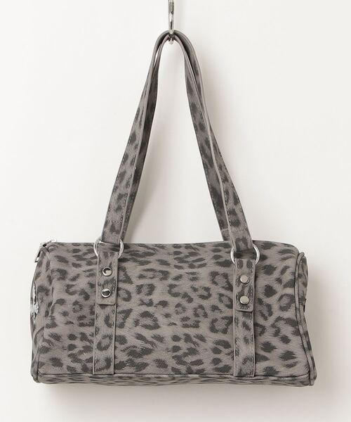 mindseeker girls(マインドシーカーガールズ)の「Rhinestone Mini Boston Bag / ラインストーン付きミニボストンバッグ(ショルダーバッグ・レディース・レオパード/ブラック・FREE)」の12枚目の写真