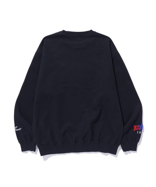 XLARGE(エクストララージ)の「BASEBALL CREWNECK SWEATSHIRT(スウェット・メンズ・ブラック/アッシュ/ライトブルー・M/S/XL/L)」の12枚目の写真