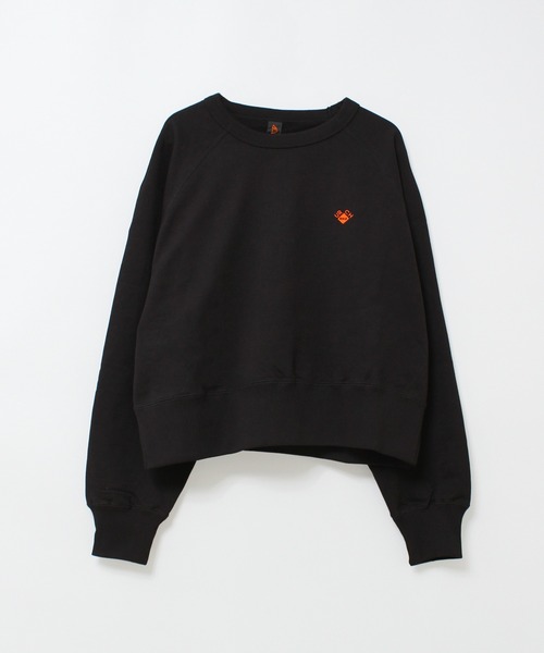 URCH RNA(アーチ アールエヌエー)の「M2695 ショート丈のドルマンプルオーバー(Tシャツ/カットソー・レディース・レッド/杢グレー/ブラック・FREE)」の2枚目の写真
