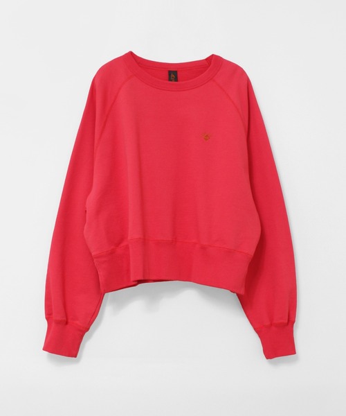 URCH RNA(アーチ アールエヌエー)の「M2695 ショート丈のドルマンプルオーバー(Tシャツ/カットソー・レディース・レッド/杢グレー/ブラック・FREE)」の18枚目の写真