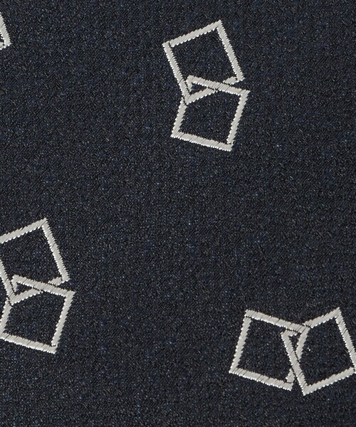 UNITED ARROWS(ユナイテッドアローズ)の「スクエア コモン ネクタイ(ネクタイ・メンズ・ネイビー・FREE)」の4枚目の写真