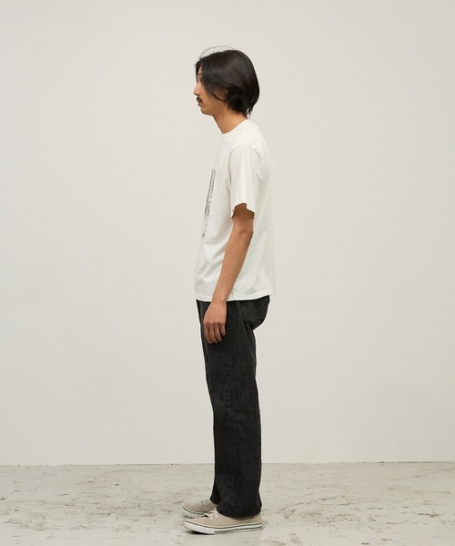 REMI RELIEF(レミレリーフ)の「REMI RELIEF/レミレリーフ SP加工NEW Fit-T(Leopard) レオパード クルーネック ヴィンテージライク コットンTシャツ メンズ 2026年夏 夏服(Tシャツ/カットソー・メンズ・ホワイト/ブラック/オリーブ・M/L)」の6枚目の写真
