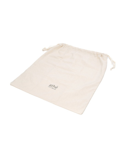 athe（アテ）の「[PANIER] ブラックレザーパニエバケットバッグ L AABA6F200BK（ショルダーバッグ・レディース・ブラック・FREE）」の6枚目の写真