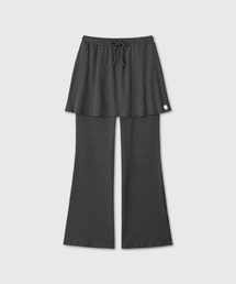 Miuki Skirt Pants (Charcoal)