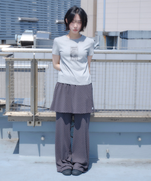 MIUKI（ミユキ）の「Miuki Skirt Pants (Charcoal)（スウェットパンツ・レディース・その他・1/2）」の3枚目の写真