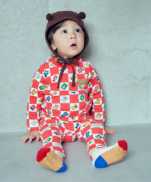 apres les cours(アプレレクール)の「tiny bear Palette バラエティソックス3足セット(ソックス/靴下・キッズ・その他11・18/15 /12)」の2枚目の写真