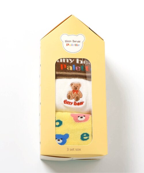 apres les cours(アプレレクール)の「tiny bear Palette バラエティソックス3足セット(ソックス/靴下・キッズ・その他11・18/15 /12)」の13枚目の写真
