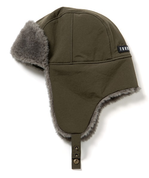 430(フォーサーティ)の「mko13782-SMFR FLIGHT CAP フライトキャップ(26-162)(キャップ・メンズ・カーキ/ブラック/ブラウン・FREE)」の3枚目の写真
