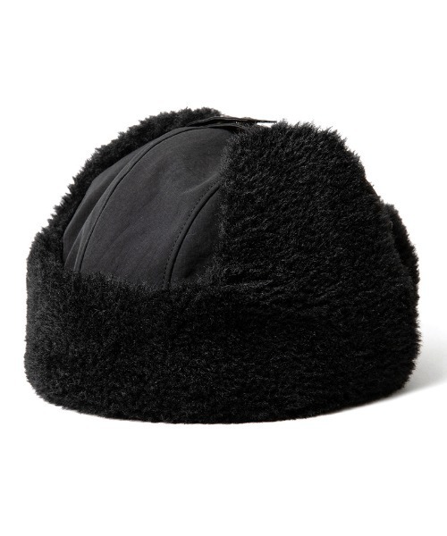 430(フォーサーティ)の「mko13782-SMFR FLIGHT CAP フライトキャップ(26-162)(キャップ・メンズ・カーキ/ブラック/ブラウン・FREE)」の5枚目の写真