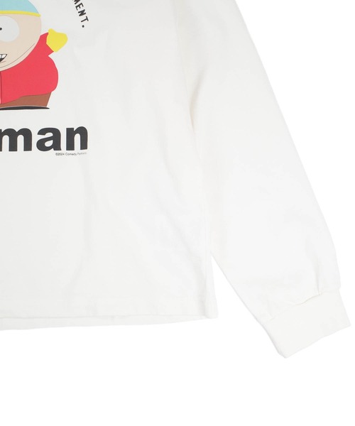 Mag.(マグ)の「【Peroxside/ペルオキシド】SOUTH PARK Cartam LS TEE(Tシャツ/カットソー・メンズ・ホワイト/ブラック・3/1/2)」の4枚目の写真
