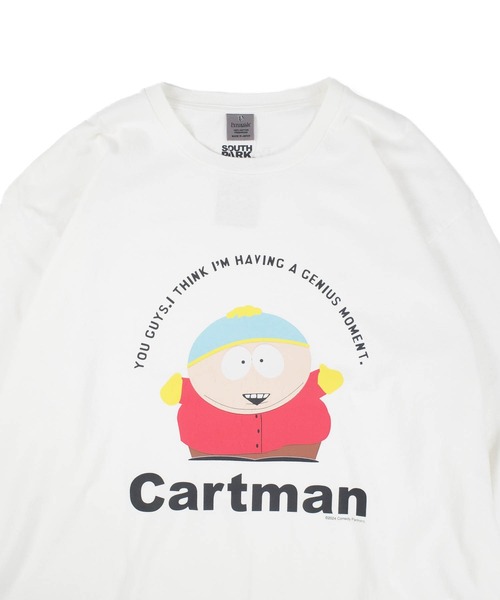 Mag.(マグ)の「【Peroxside/ペルオキシド】SOUTH PARK Cartam LS TEE(Tシャツ/カットソー・メンズ・ホワイト/ブラック・3/1/2)」の5枚目の写真