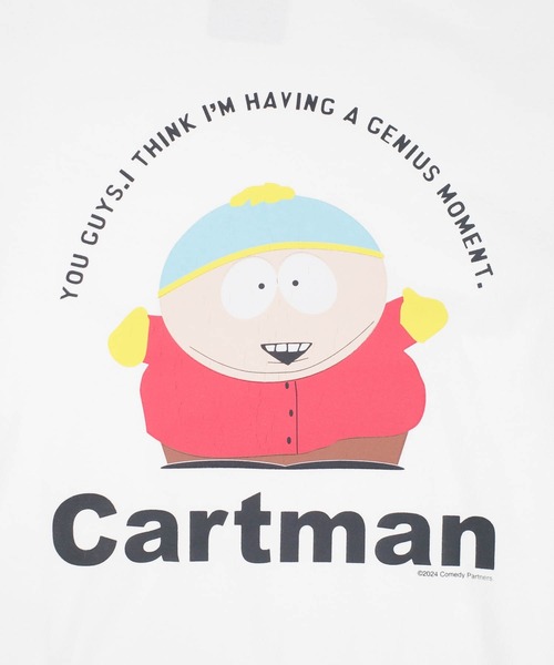 Mag.(マグ)の「【Peroxside/ペルオキシド】SOUTH PARK Cartam LS TEE(Tシャツ/カットソー・メンズ・ホワイト/ブラック・3/1/2)」の6枚目の写真