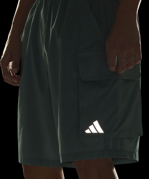 adidas(アディダス)の「シティテック ルーズフィット ドットエア ブリーザブル ウーブン カーゴショーツ / ハーフパンツ / アディダス adidas(その他パンツ・メンズ・グリーン・LARGE/MEDIUM/SMALL)」の5枚目の写真