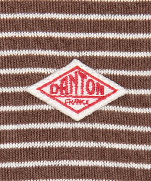 DANTON(ダントン)の「DANTON | クルーネック 長袖ボーダーTシャツ WOMEN(Tシャツ/カットソー・レディース・ブラウン系その他2/ブラウン系その他・S/M)」の8枚目の写真