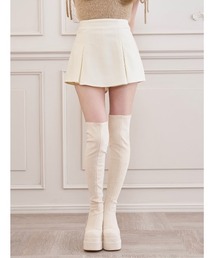 Darich（ダーリッチ）の「レディシルエットフレアミニスカート（スカート）」