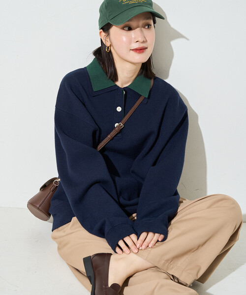 FRED PERRY/フレッドペリー] ツインティップライン ノースリーブ