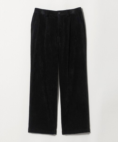 Thingless(シングレス)の「<Thingless>コーデュロイ ワイド パンツ(その他パンツ・メンズ・ブラック/オリーブ・L/S/M)」の2枚目の写真