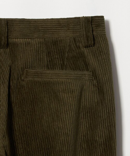 Thingless(シングレス)の「<Thingless>コーデュロイ ワイド パンツ(その他パンツ・メンズ・ブラック/オリーブ・L/S/M)」の6枚目の写真