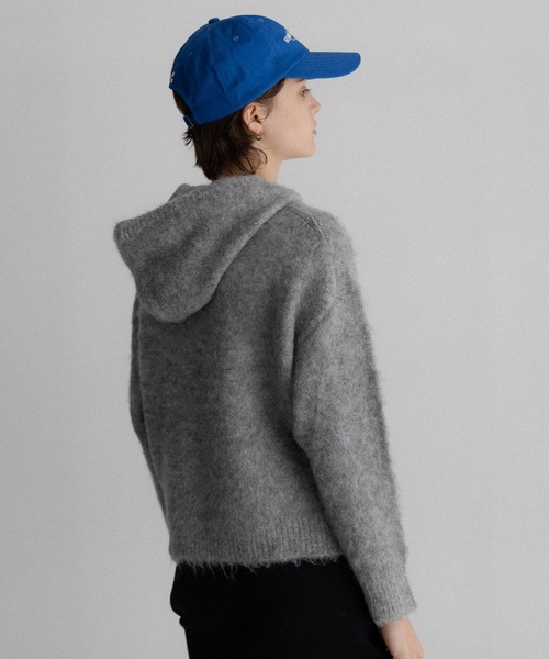 URBAN RESEARCH Sonny Label(アーバンリサーチサニーレーベル)の「フーディシャギーニットプルオーバー(ニット/セーター・レディース・ブラウン/ネイビー/グレー・FREE)」の7枚目の写真