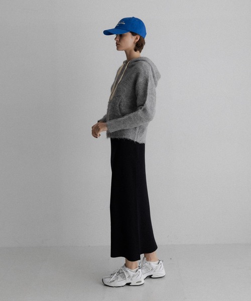 URBAN RESEARCH Sonny Label(アーバンリサーチサニーレーベル)の「フーディシャギーニットプルオーバー(ニット/セーター・レディース・ブラウン/ネイビー/グレー・FREE)」の9枚目の写真