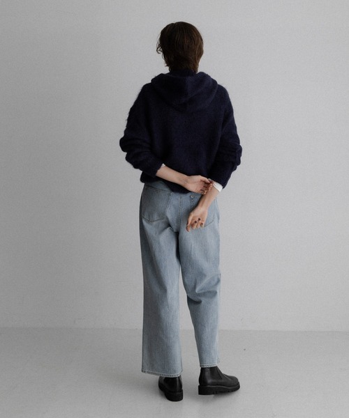 URBAN RESEARCH Sonny Label(アーバンリサーチサニーレーベル)の「フーディシャギーニットプルオーバー(ニット/セーター・レディース・ブラウン/ネイビー/グレー・FREE)」の22枚目の写真