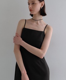 ストレートラインキャミワンピース