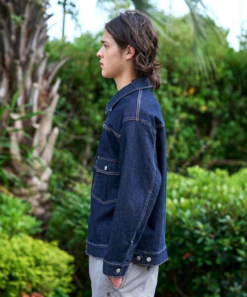DRESSTERIOR(ドレステリア)の「KAIHARA denim トラッカージャケット(デニムジャケット・メンズ・ネイビー・92/94/91)」の8枚目の写真
