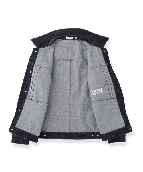 DRESSTERIOR(ドレステリア)の「KAIHARA denim トラッカージャケット(デニムジャケット・メンズ・ネイビー・92/94/91)」の12枚目の写真