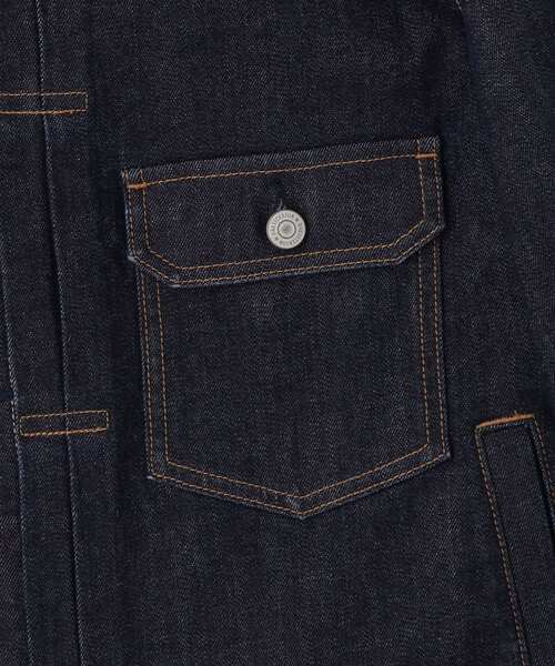 DRESSTERIOR(ドレステリア)の「KAIHARA denim トラッカージャケット(デニムジャケット・メンズ・ネイビー・92/94/91)」の16枚目の写真