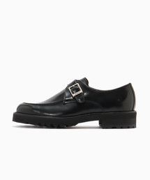 The Kenford Fineshoes NEW CLASSIC U-MOC MONK STRAP / BLACK