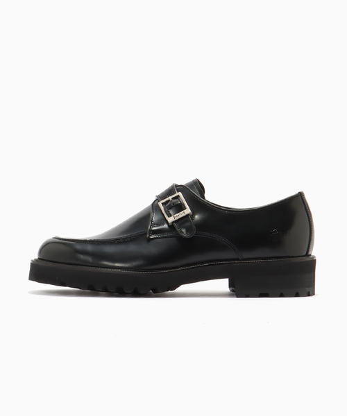 The Kenford Fineshoes(ケンフォードファインシューズ)の「The Kenford Fineshoes NEW CLASSIC U-MOC MONK STRAP / BLACK(ドレスシューズ・メンズ・ブラック・27cm/26.5cm/26cm/25.5cm/25cm)」の1枚目の写真
