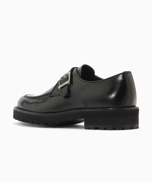 The Kenford Fineshoes(ケンフォードファインシューズ)の「The Kenford Fineshoes NEW CLASSIC U-MOC MONK STRAP / BLACK(ドレスシューズ・メンズ・ブラック・27cm/26.5cm/26cm/25.5cm/25cm)」の3枚目の写真