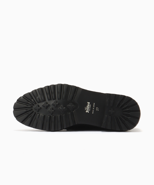 The Kenford Fineshoes(ケンフォードファインシューズ)の「The Kenford Fineshoes NEW CLASSIC U-MOC MONK STRAP / BLACK(ドレスシューズ・メンズ・ブラック・27cm/26.5cm/26cm/25.5cm/25cm)」の4枚目の写真