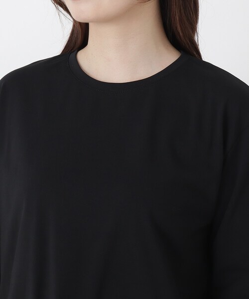 one'sterrace(ワンズテラス)の「裾レース切替 長袖プルオーバー(Tシャツ/カットソー・レディース・ブラック系8/アイボリー系8・02)」の6枚目の写真