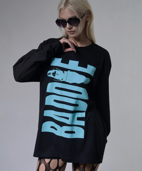 FANCY CLUB(ファンシークラブ)の「BADEE ロングスリーブ (BLACK) F26ZB531(Tシャツ/カットソー・レディース・その他・FREE)」の1枚目の写真