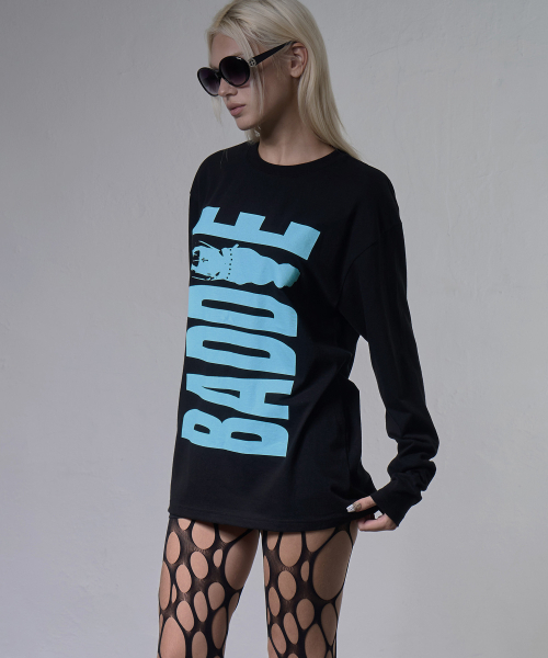 FANCY CLUB(ファンシークラブ)の「BADEE ロングスリーブ (BLACK) F26ZB531(Tシャツ/カットソー・レディース・その他・FREE)」の2枚目の写真