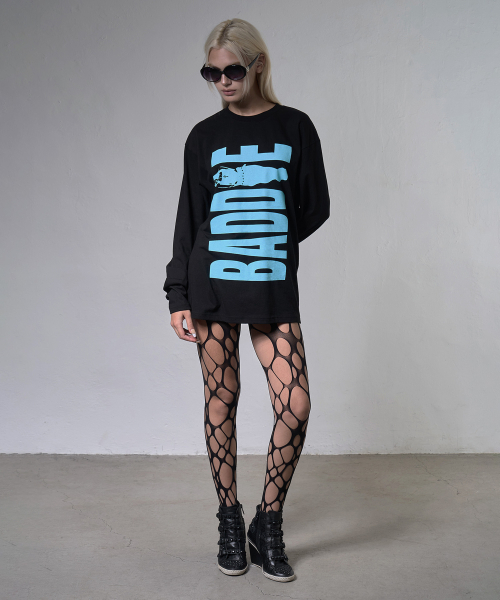 FANCY CLUB(ファンシークラブ)の「BADEE ロングスリーブ (BLACK) F26ZB531(Tシャツ/カットソー・レディース・その他・FREE)」の3枚目の写真