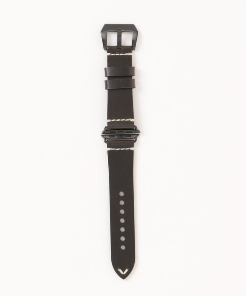 Fun & Daily(ファンアンドデイリー)の「Cow Leather Apple Watch Band / レザーアップルウォッチバンド(デジタル腕時計・メンズ・ブラック/ブラック系その他/ブラウン・A/B)」の7枚目の写真