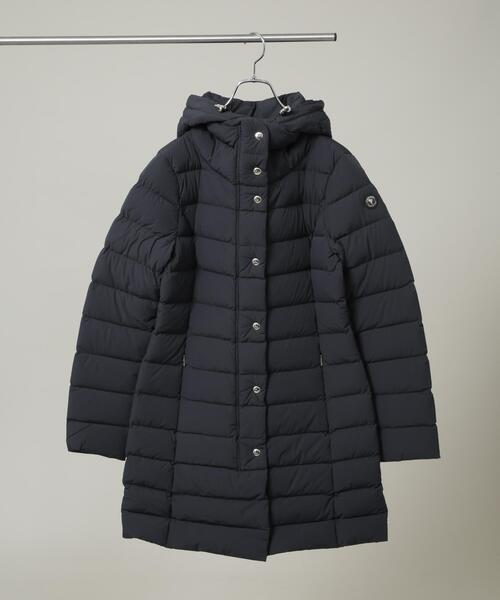 CAPEHORN(ケープホーン)の「CAPE HORN/SANTACRUZ(ダウンジャケット/コート・レディース・ベージュ/ブラック・44/42)」の1枚目の写真