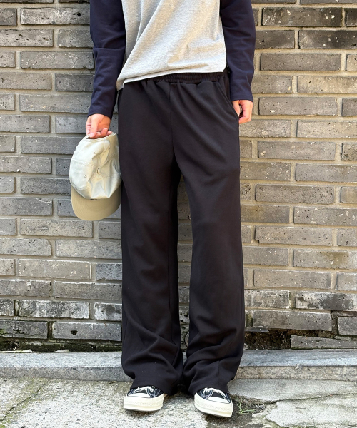 SIGNATURE（シグネチャ）の「ストレートラウンジトレーニングパンツ[ブラック]（スウェットパンツ・レディース・その他・LARGE/MEDIUM）」の5枚目の写真