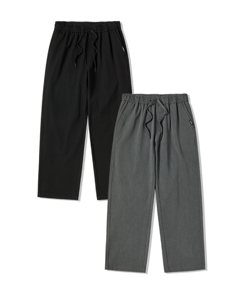 LIFE WORK(ライフワーク)の「L1 ベーシック ストレート ウエストゴムパンツ(その他パンツ・レディース・グレー/ブラック・MEDIUM/LARGE)」の3枚目の写真