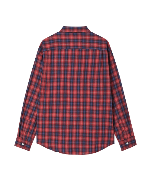 Beyond Closet（-）の「[COLLECTION LINE] FLUID レッドチェックシャツ（シャツ/ブラウス・メンズ・その他・MEDIUM/LARGE）」の3枚目の写真