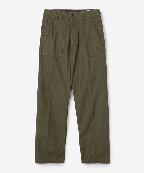 orSlow(オアスロウ)の「orSlow | バックサテン ファティーグパンツ WOMEN(その他パンツ・レディース・オリーブ・00/0)」の2枚目の写真