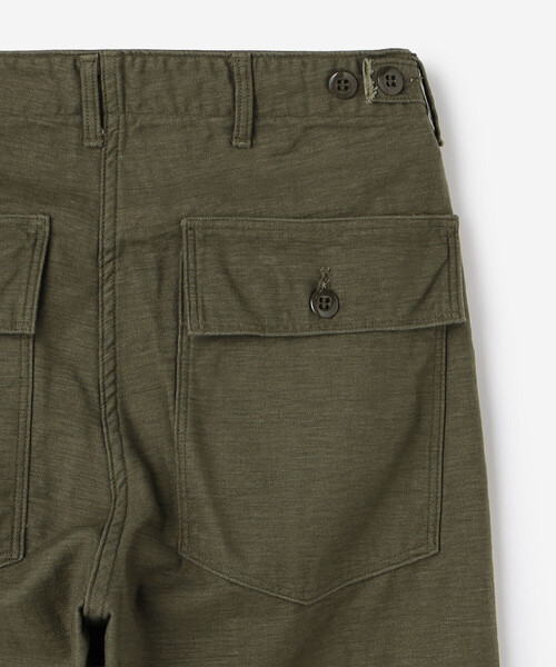 orSlow(オアスロウ)の「orSlow | バックサテン ファティーグパンツ WOMEN(その他パンツ・レディース・オリーブ・00/0)」の6枚目の写真