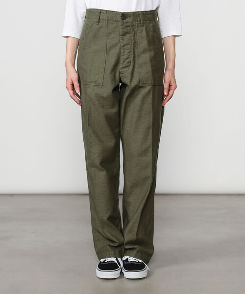 orSlow(オアスロウ)の「orSlow | バックサテン ファティーグパンツ WOMEN(その他パンツ・レディース・オリーブ・00/0)」の8枚目の写真