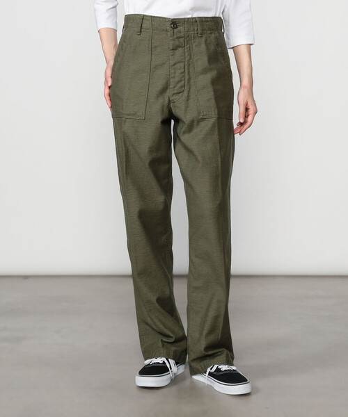 orSlow(オアスロウ)の「orSlow | バックサテン ファティーグパンツ WOMEN(その他パンツ・レディース・オリーブ・00/0)」の11枚目の写真