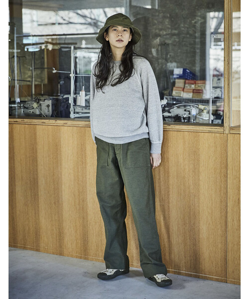 orSlow(オアスロウ)の「orSlow | バックサテン ファティーグパンツ WOMEN(その他パンツ・レディース・オリーブ・00/0)」の15枚目の写真
