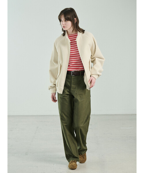 orSlow(オアスロウ)の「orSlow | バックサテン ファティーグパンツ WOMEN(その他パンツ・レディース・オリーブ・00/0)」の17枚目の写真