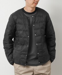 TAION | 【TAION/タイオン】CREW NECK BUTTON DOWN JK クルーネックダウンジャケット 26AW(ダウンジャケット/コート)